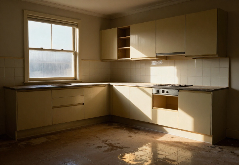 Fully dried Canterbury apartment after restoration